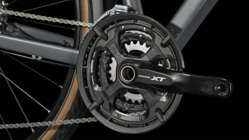 Cube Kathmandu SLX Touring Bike in Silver/Black - 2023-5